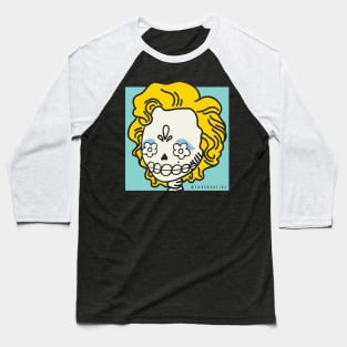 Calavera Monroe | Darks Baseball T-Shirt